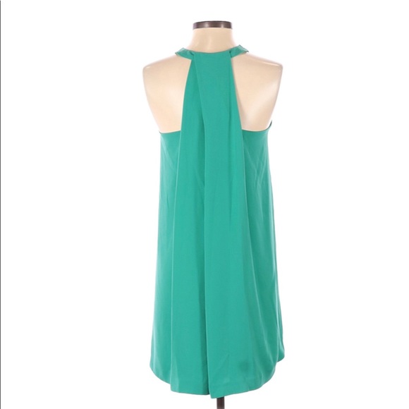 Ann Taylor Loft Sleeveless Teal Dress - Picture 3 of 5